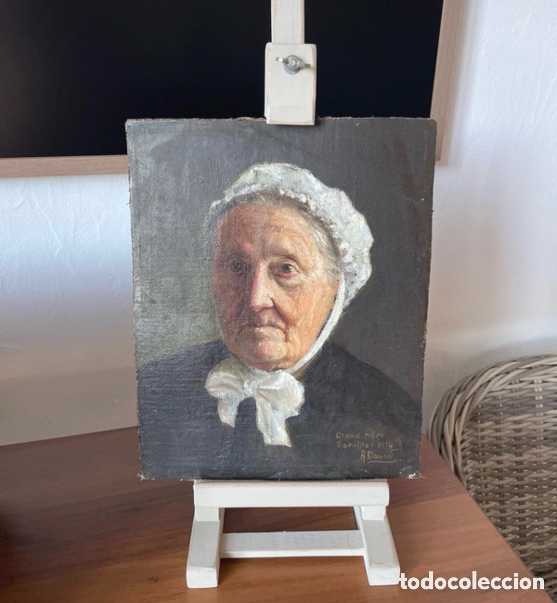 Arte: Antiguo retrato &oacute;leo