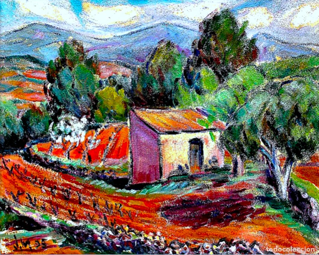Arte: PAISAJE CON HUERTO - J. MENDOZA MARRUEDO 1929