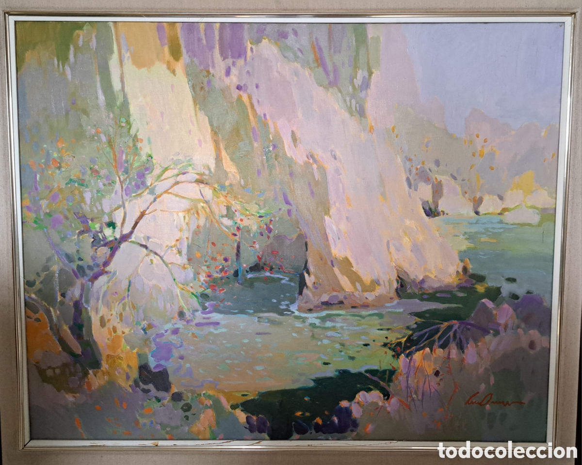 Arte: Cuadro &Oacute;leo sobre lienzo Luis Amer - Foto 3