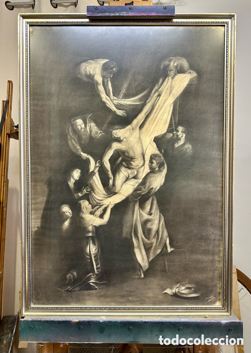 Arte: Descendimiento de Rubens- dibujo - Foto 1