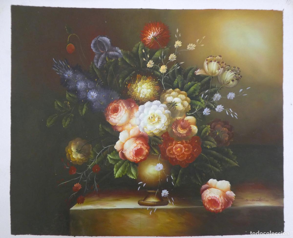 Arte: Bonita pintura al oleo firmada S. Zastan, mide 61X51 cm