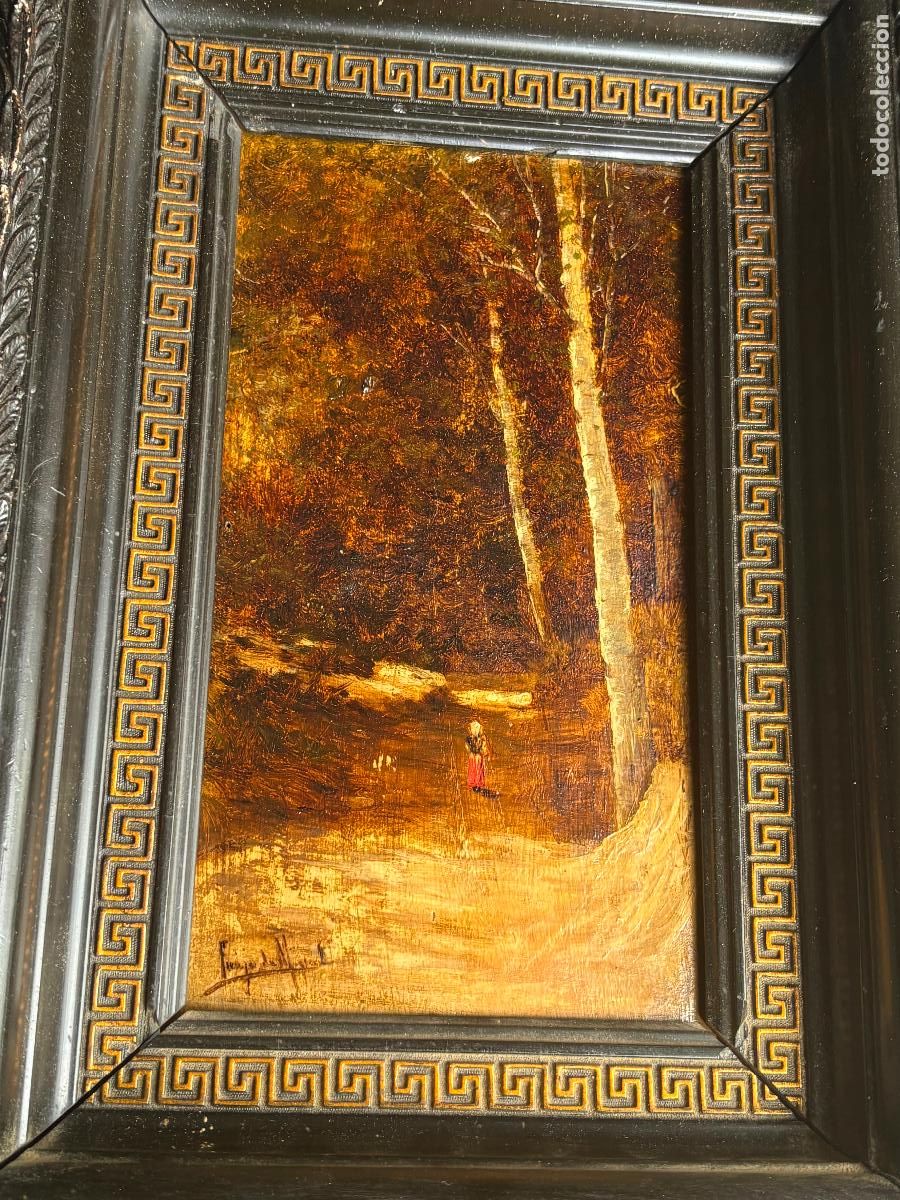 Arte: Paisaje con paisana gallega por Pedro Freijo de Miguel
