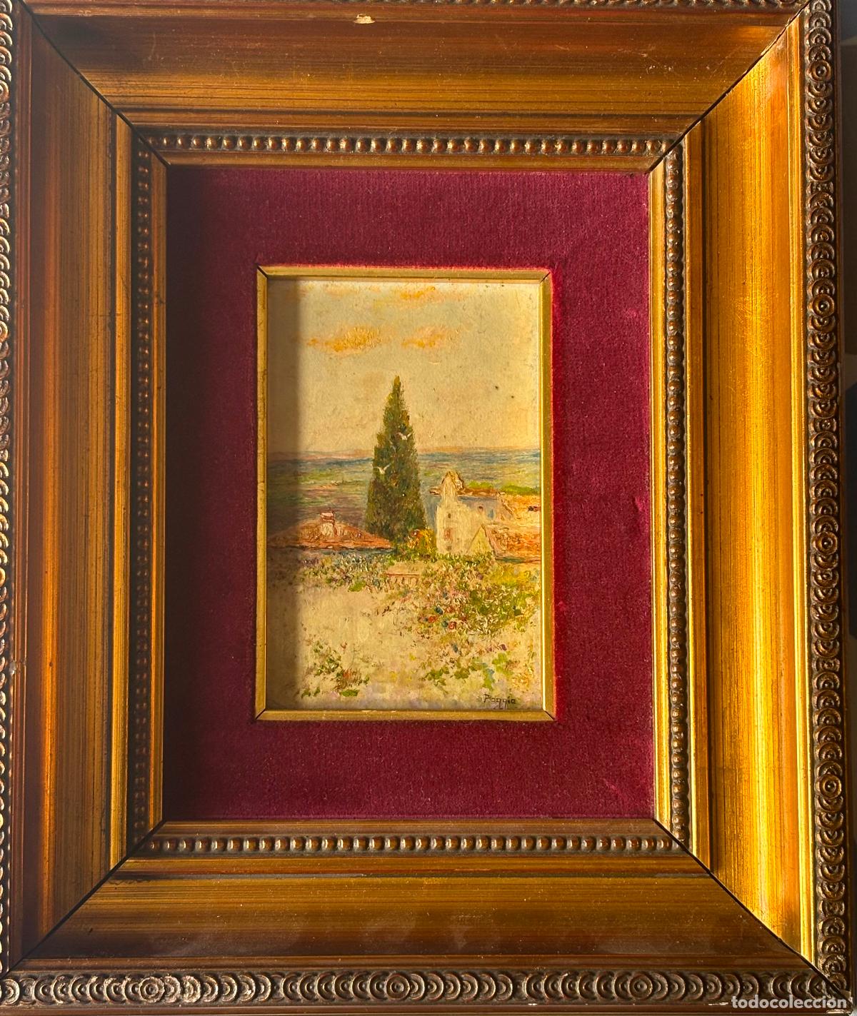 Arte: Paisaje por Pedro Poggio y &Aacute;lvarez (Santa Cruz de La Palma 1863-Madrid 1929)
