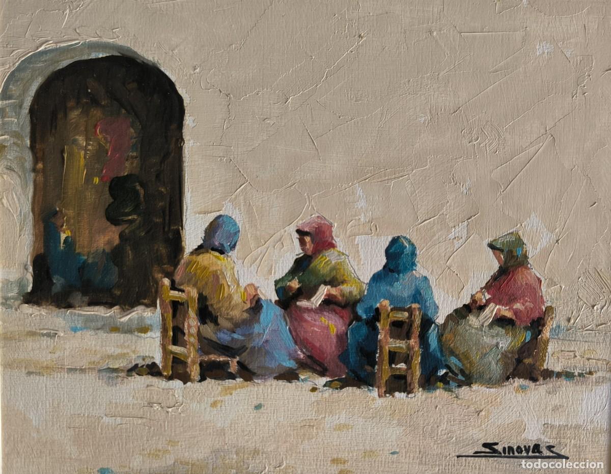 Arte: Sinovas &oacute;leo sobre tabla - Foto 1