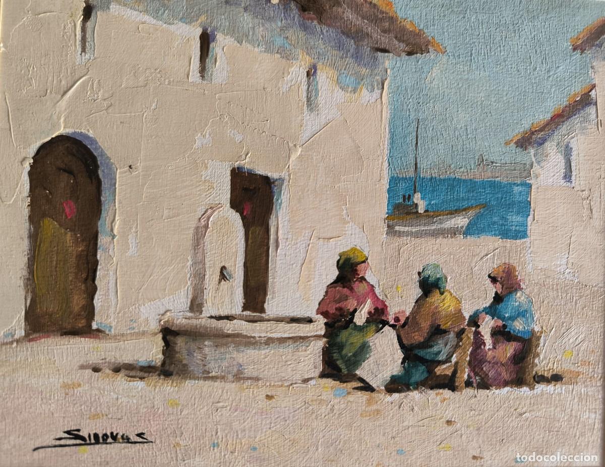 Arte: Sinovas &oacute;leo sobre tabla - Foto 1