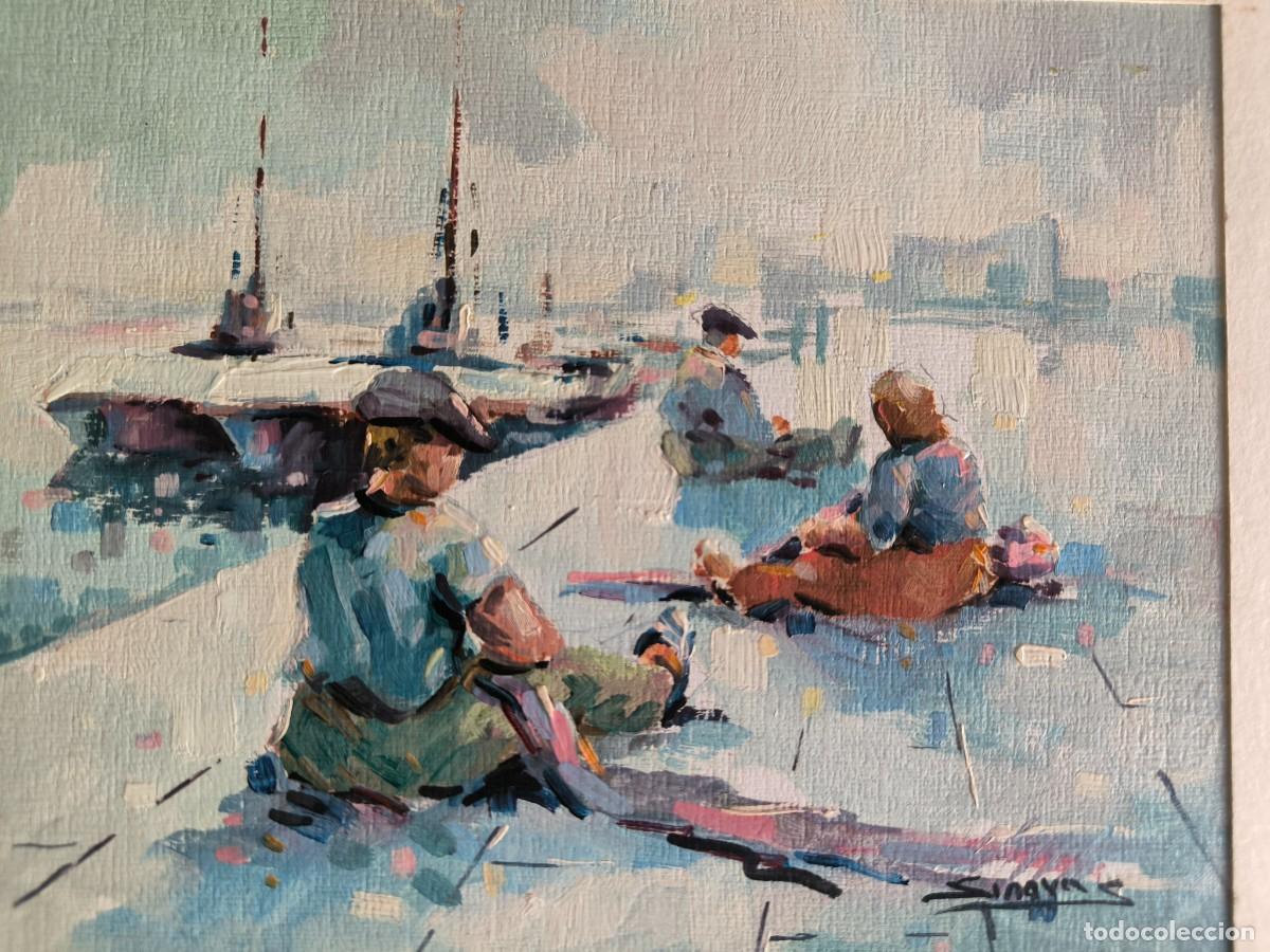 Arte: Sinovas &oacute;leo sobre tabla - Foto 1