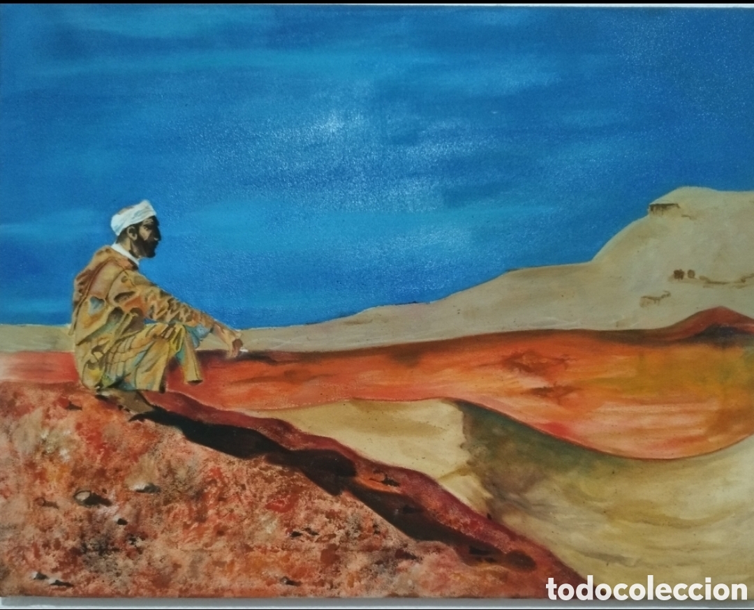 Arte: Sociego, paisaje en desierto,