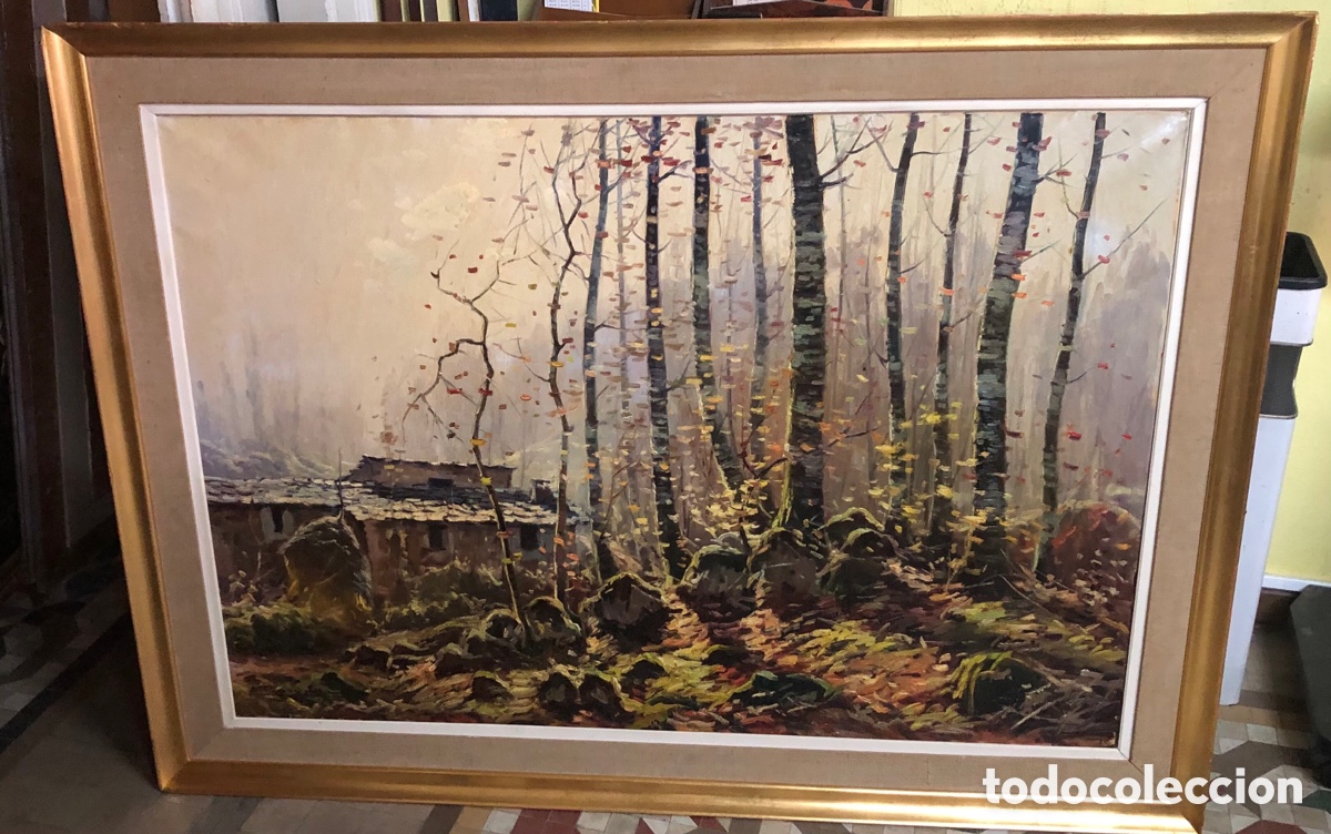 Art: EL&Iacute;AS GARRALDA oleo/lienzo medidas 117x81 con marco 137x101
