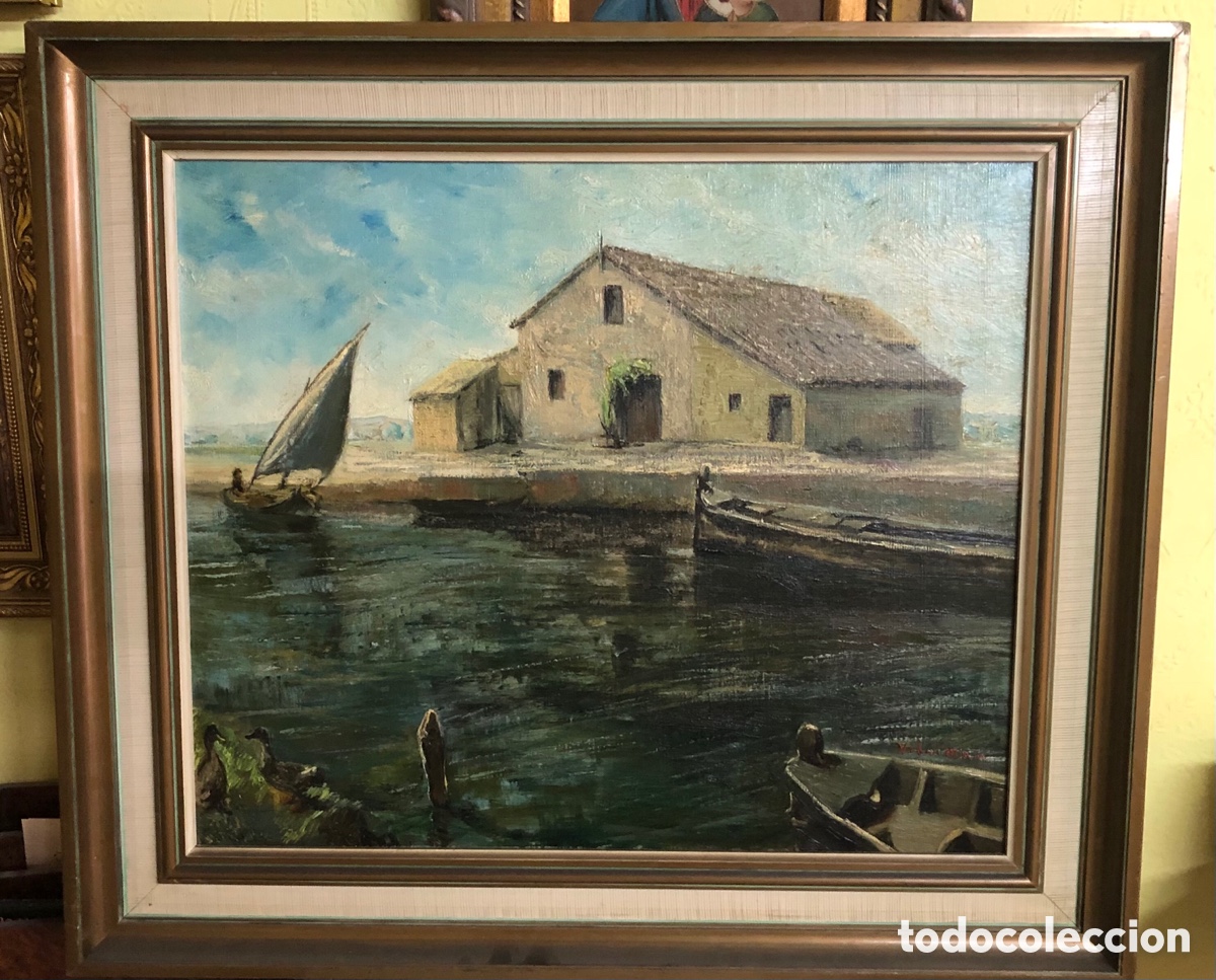 Arte: Vidalmar oleo/lienzo medidas 46,5x55,5 con marco 60x69