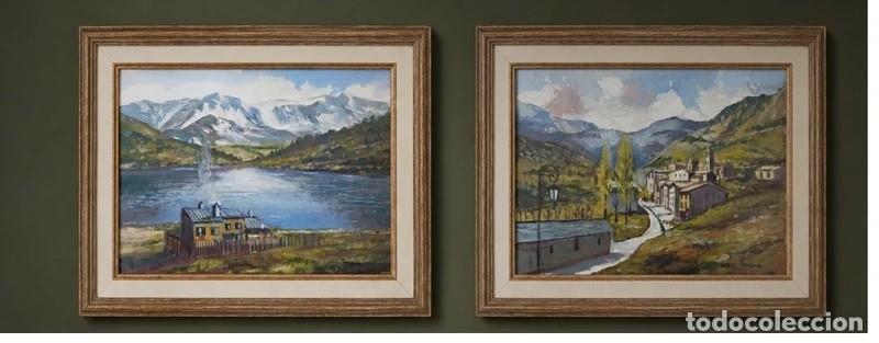 Arte: Conjunto 2 Oleos Originales de Torregassa