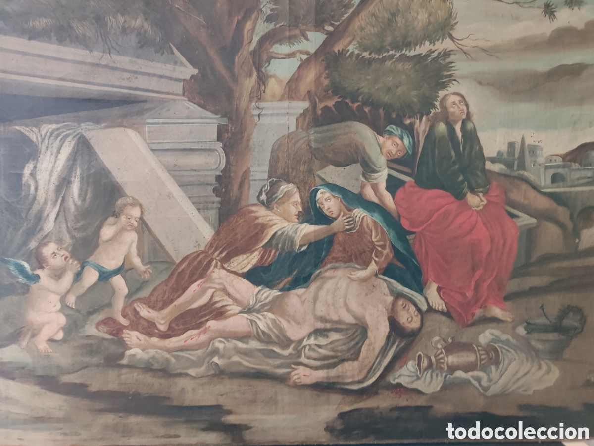 Arte: Enterramiento de Cristo Biblico - Foto 2