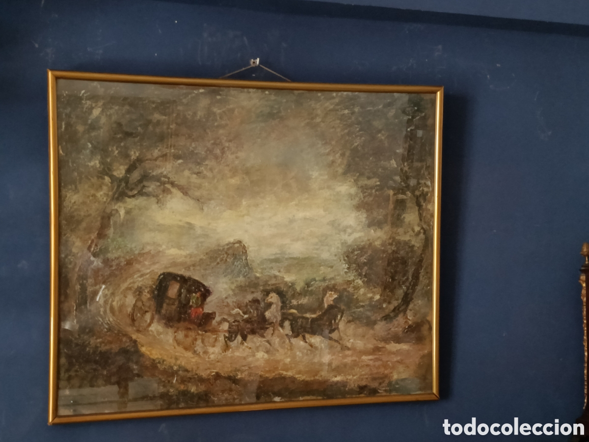 Arte: Oleo sobre lienzo del pintor Montenegro.