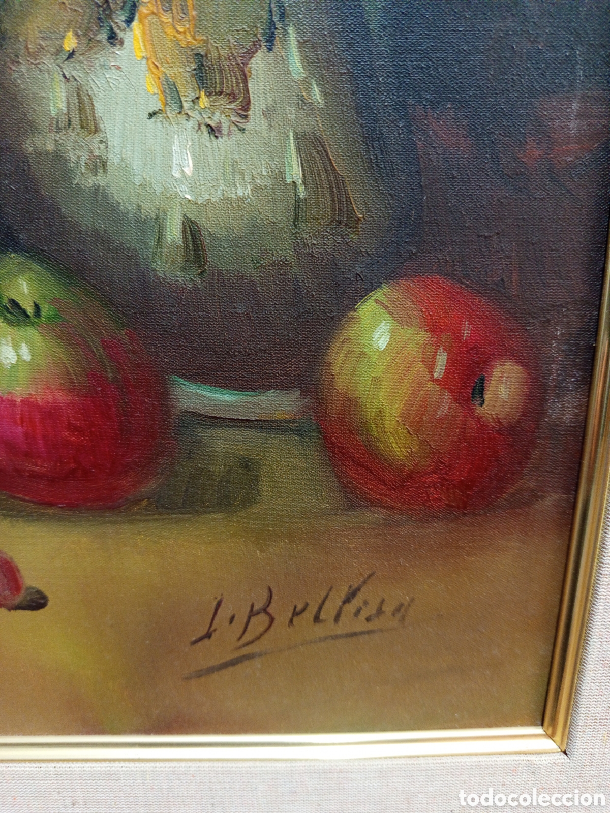 Arte: Bonito bodeg&oacute;n firmado - Foto 5