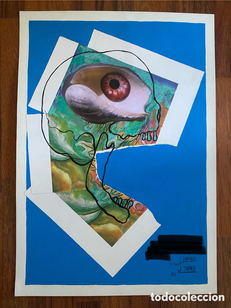 Arte: Pepe D&aacute;maso (4 Obras Originales). Caracolojo.