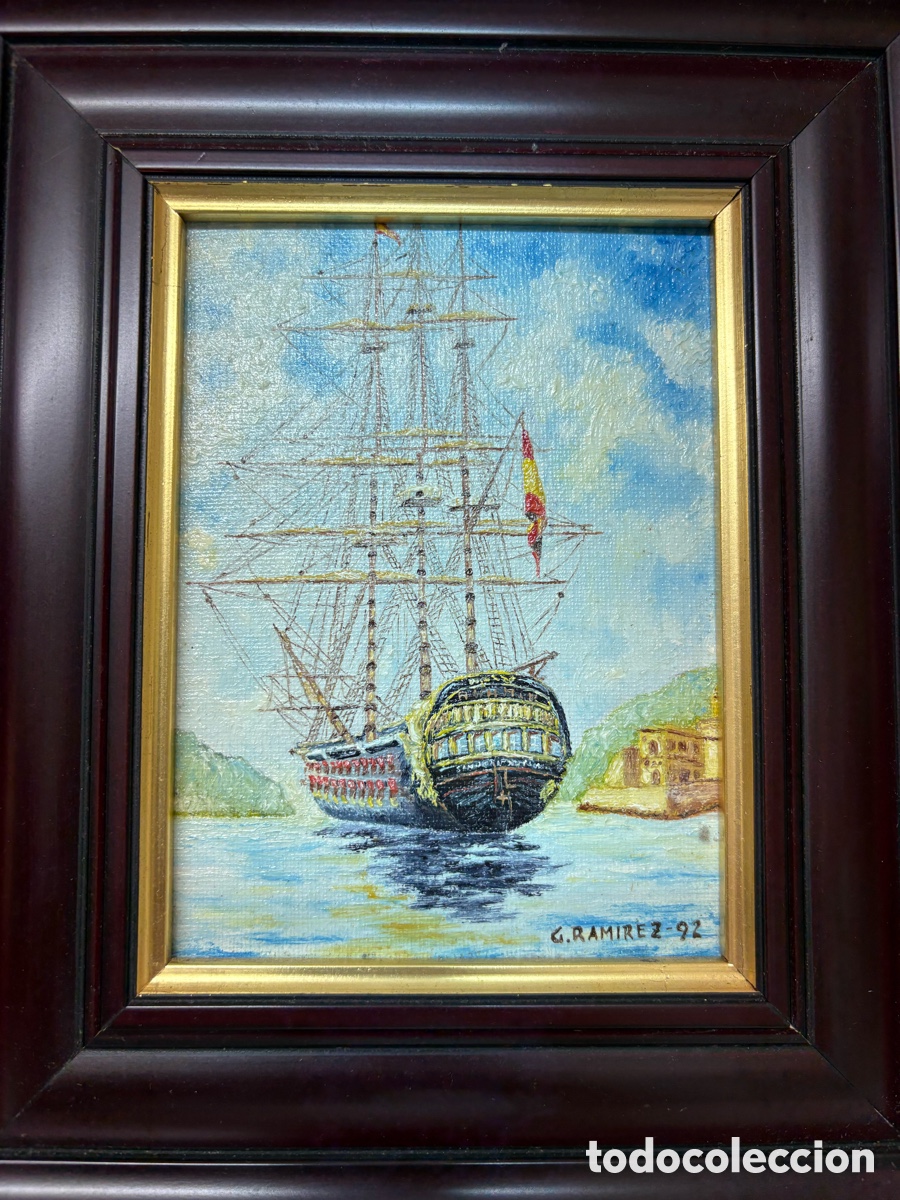 Kunst: Escuela espa&ntilde;ola (XX) - Nav&iacute;o &rdquo;Sant&iacute;sima Trinidad&rdquo;