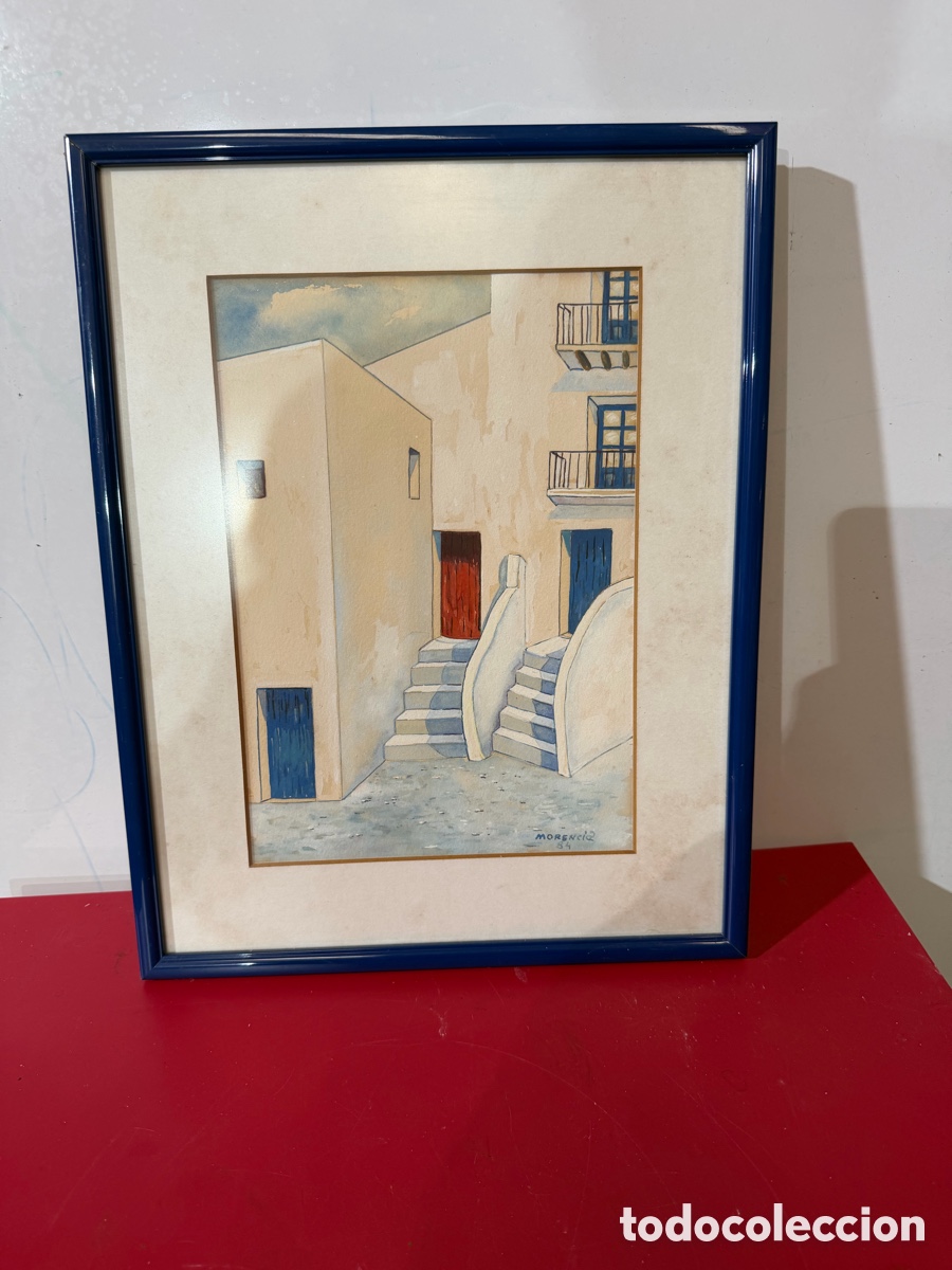 Arte: Acuarela original Morencid 1984