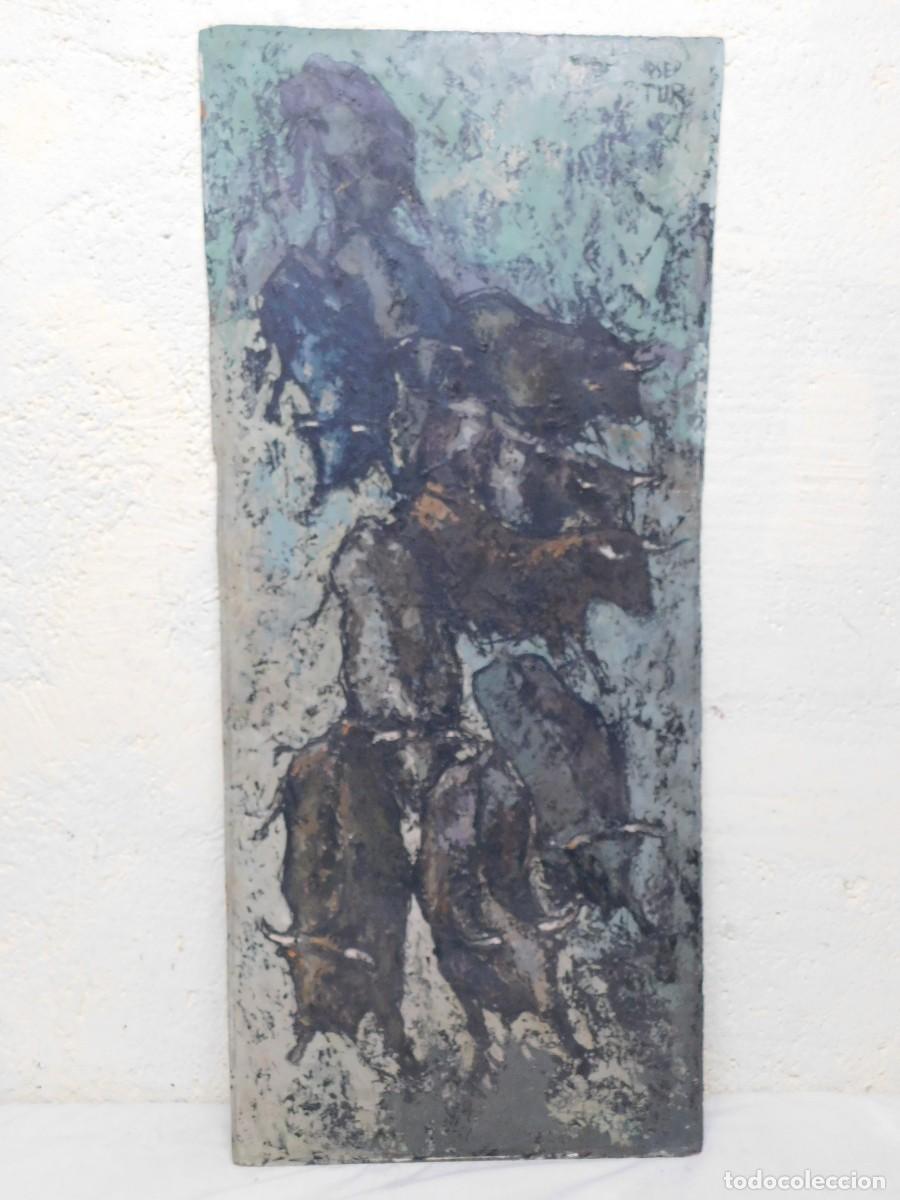 Arte: &Oacute;LEO SOBRE TABLEX - JOSEP TUR