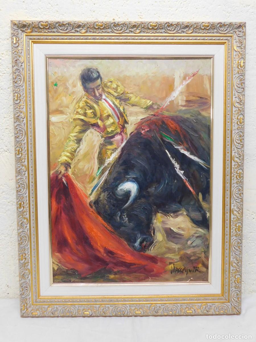 Arte: &Oacute;LEO SOBRE TABLA - ESCENA TAURINA