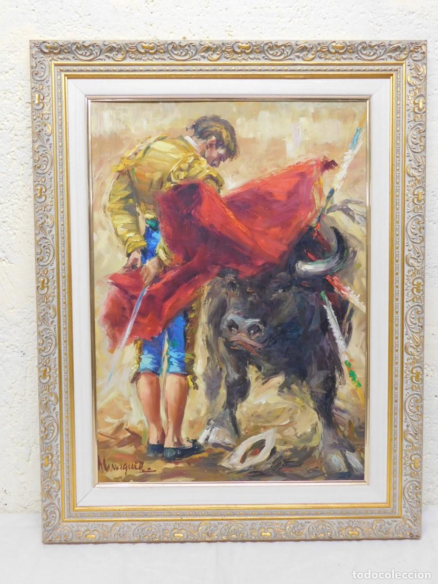 Arte: &Oacute;LEO SOBRE TABLA - ESCENA TAURINA
