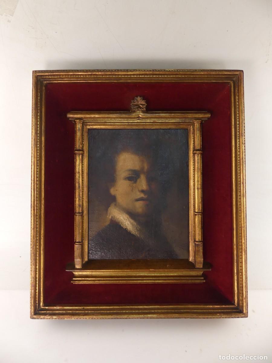 Arte: ANTIGUA PINTURA DE OLEO ENMARCADO CON PRECIOSO MARCO