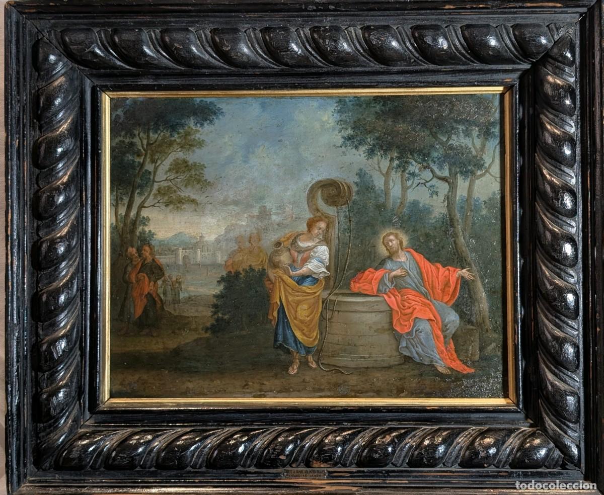 Arte: Jesus y la Samaritana en el pozo, h.1690, entorno de Pierre Mignard.