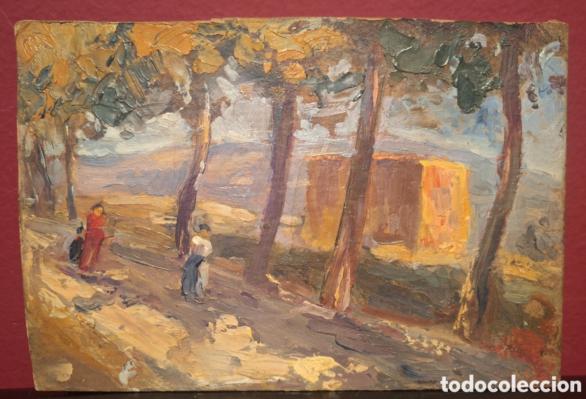 Arte: PAISAJE POR JOAQUIM TERRUELLA (1891-1957)