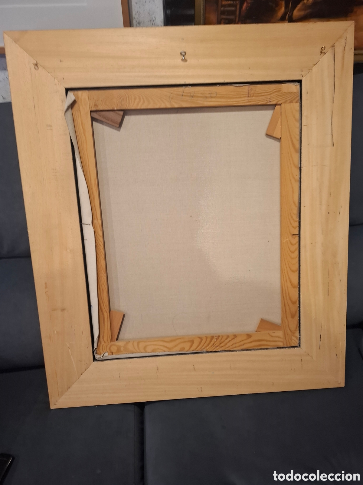 Arte: Oleo sobre lienzo 85x73 - Foto 6