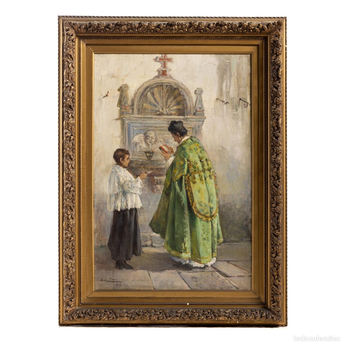 Arte: AC&Aacute;CIO LINO (1878-1956) - Foto 1