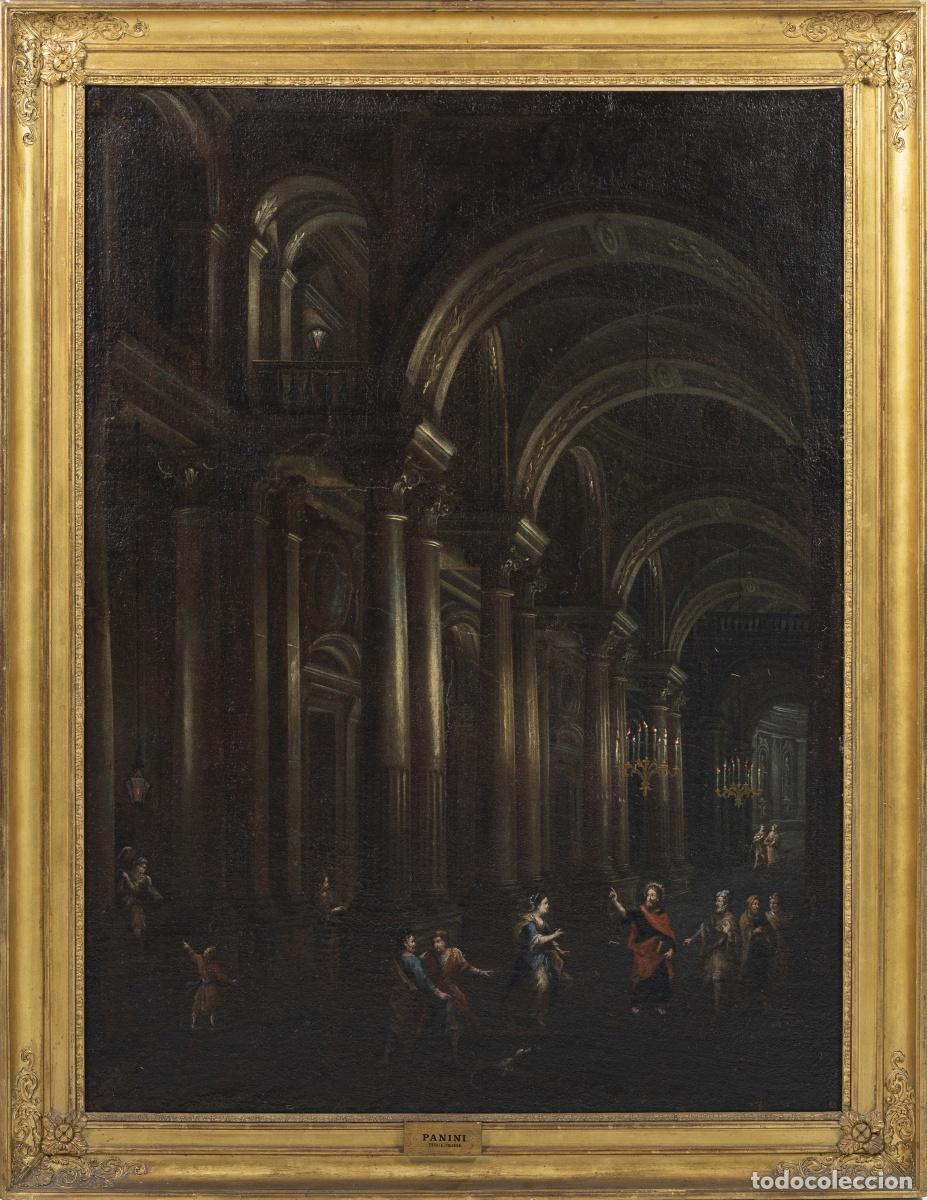 Art: ESCUELA ITALIANA CRISTO EN EL TEMPLO