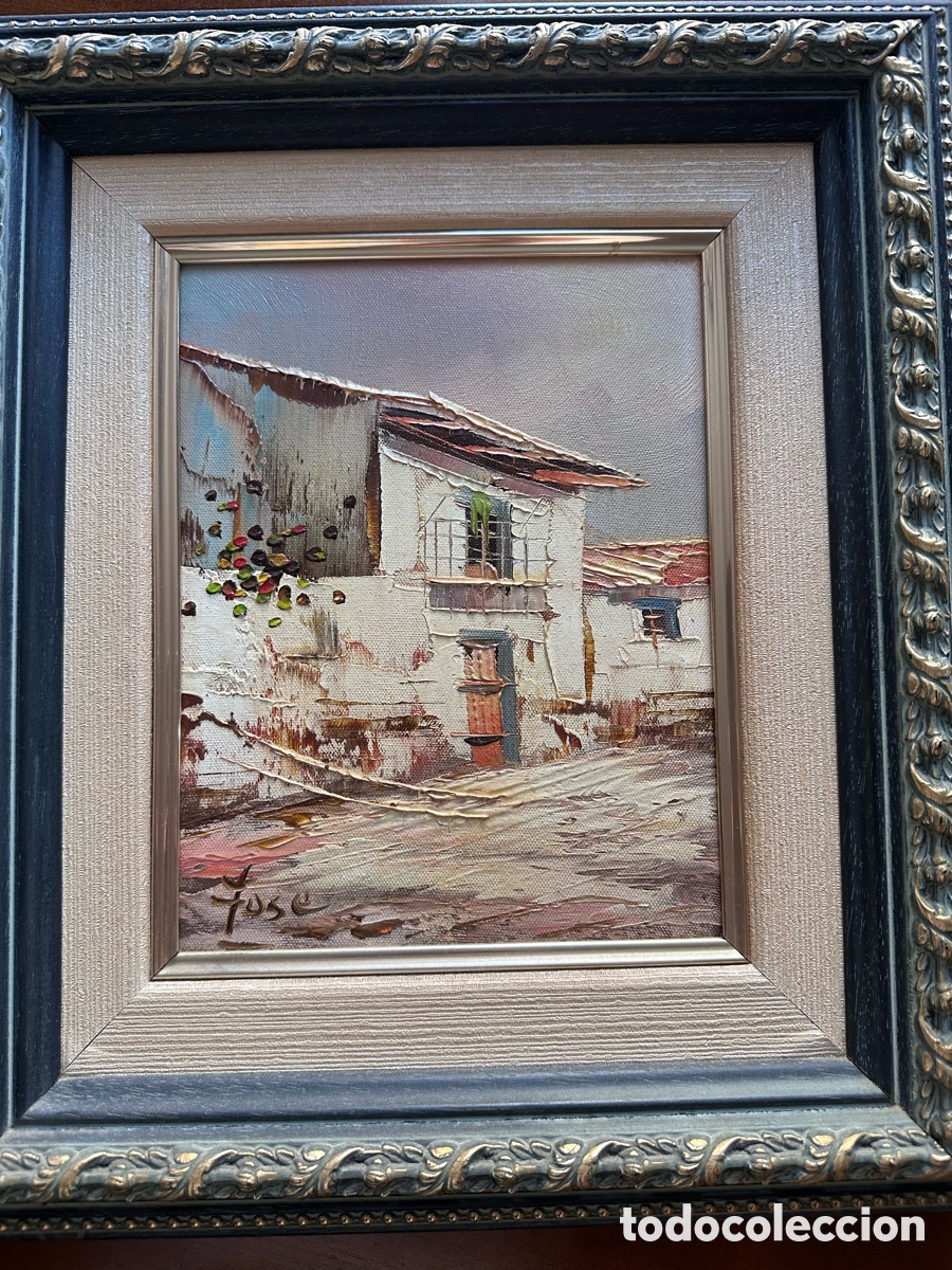 Arte: &Oacute;leo sobre lienzo firmado - Foto 1