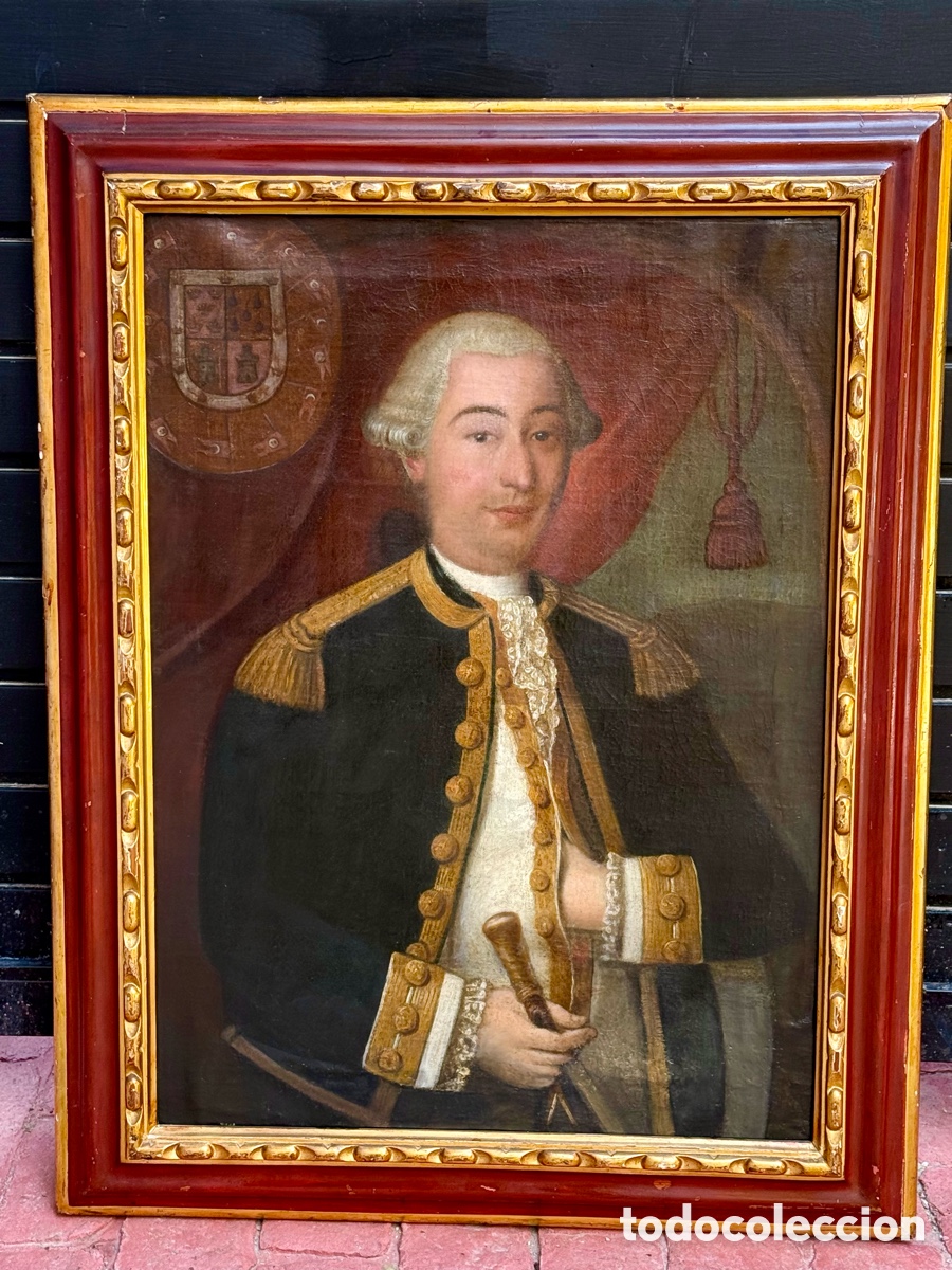 Arte: Retrato escuela andaluza del siglo XVIII