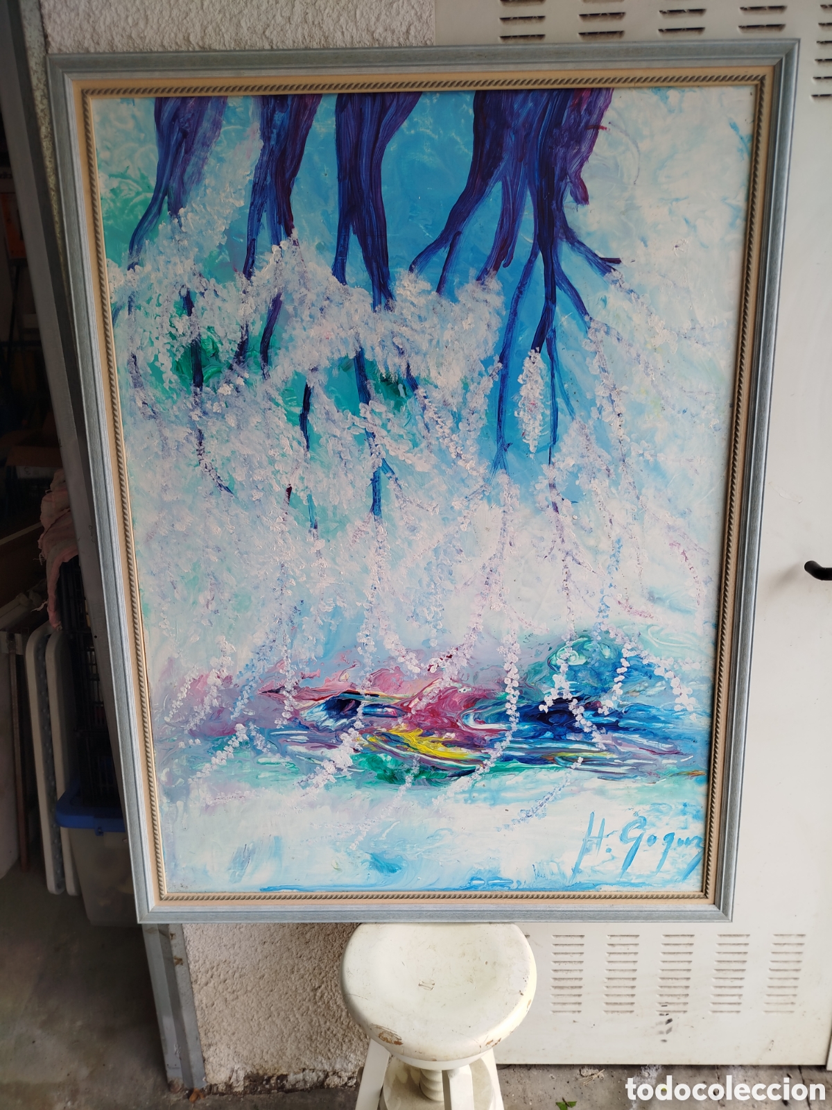 Arte: Pintor Cantabria helio gogar.