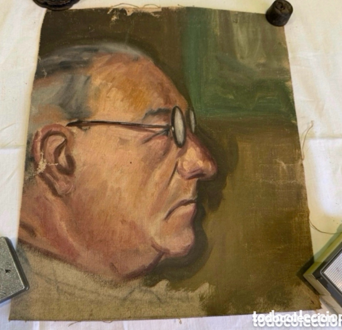 Arte: ARTURO MARTINEZ CABEZAS (VALENCIA 1899 - BARCELONA ? ) OLEO SOBRE LIENZO. RETRATO