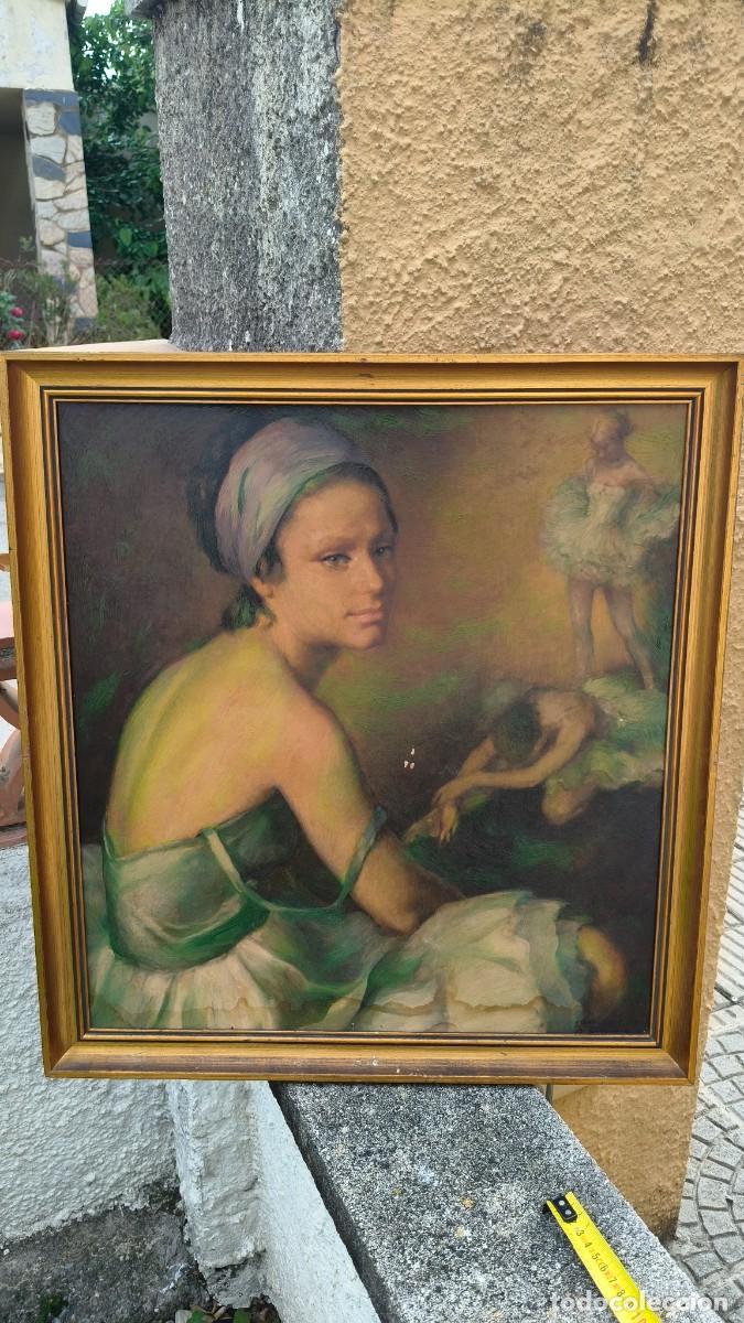 Arte: Toile peinture sur bois Espagne sign&eacute;e Gomez