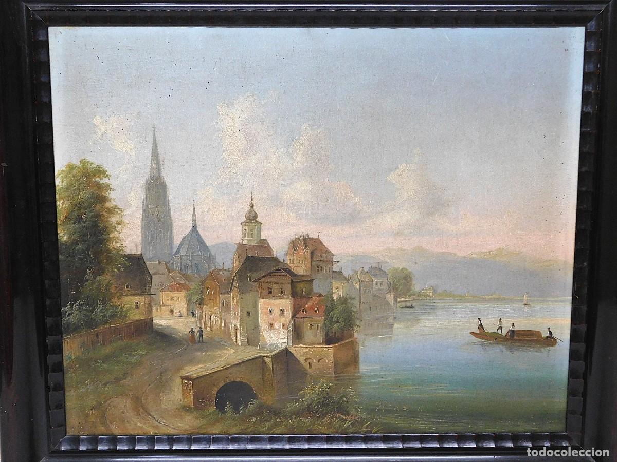 Arte: &Oacute;LEO SOBRE TELA - FRIEDRICH JANKOWSKI - Foto 2