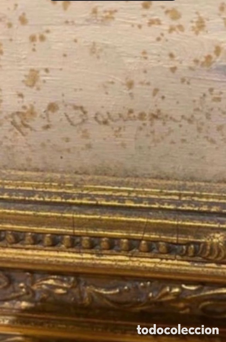 Arte: Cuadro con doble marco en Dorado al Oleo - Foto 10