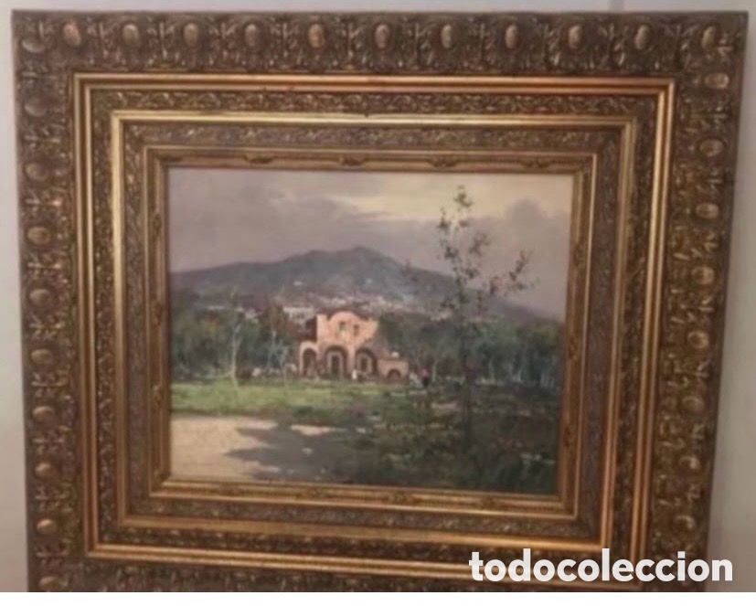 Arte: Cuadro con doble marco en Dorado al Oleo - Foto 12