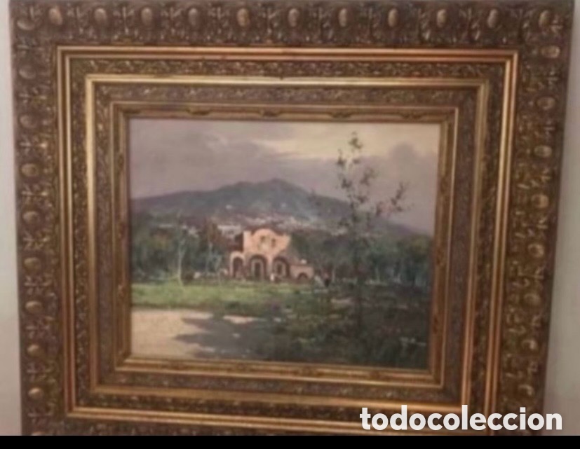 Arte: Cuadro con doble marco en Dorado al Oleo - Foto 13