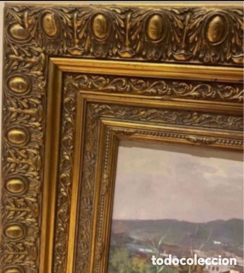 Arte: Cuadro con doble marco en Dorado al Oleo - Foto 15