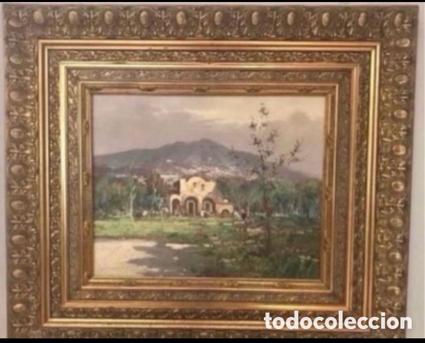 Arte: Cuadro con doble marco en Dorado al Oleo - Foto 16