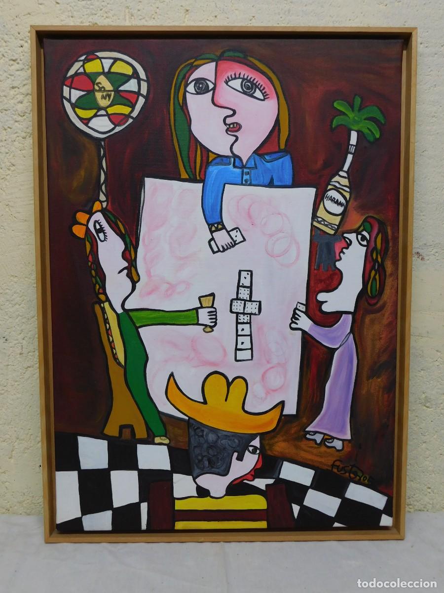 Arte: ACR&Iacute;LICO SOBRE TELA - JOS&Eacute; RODRIGUEZ FUSTER