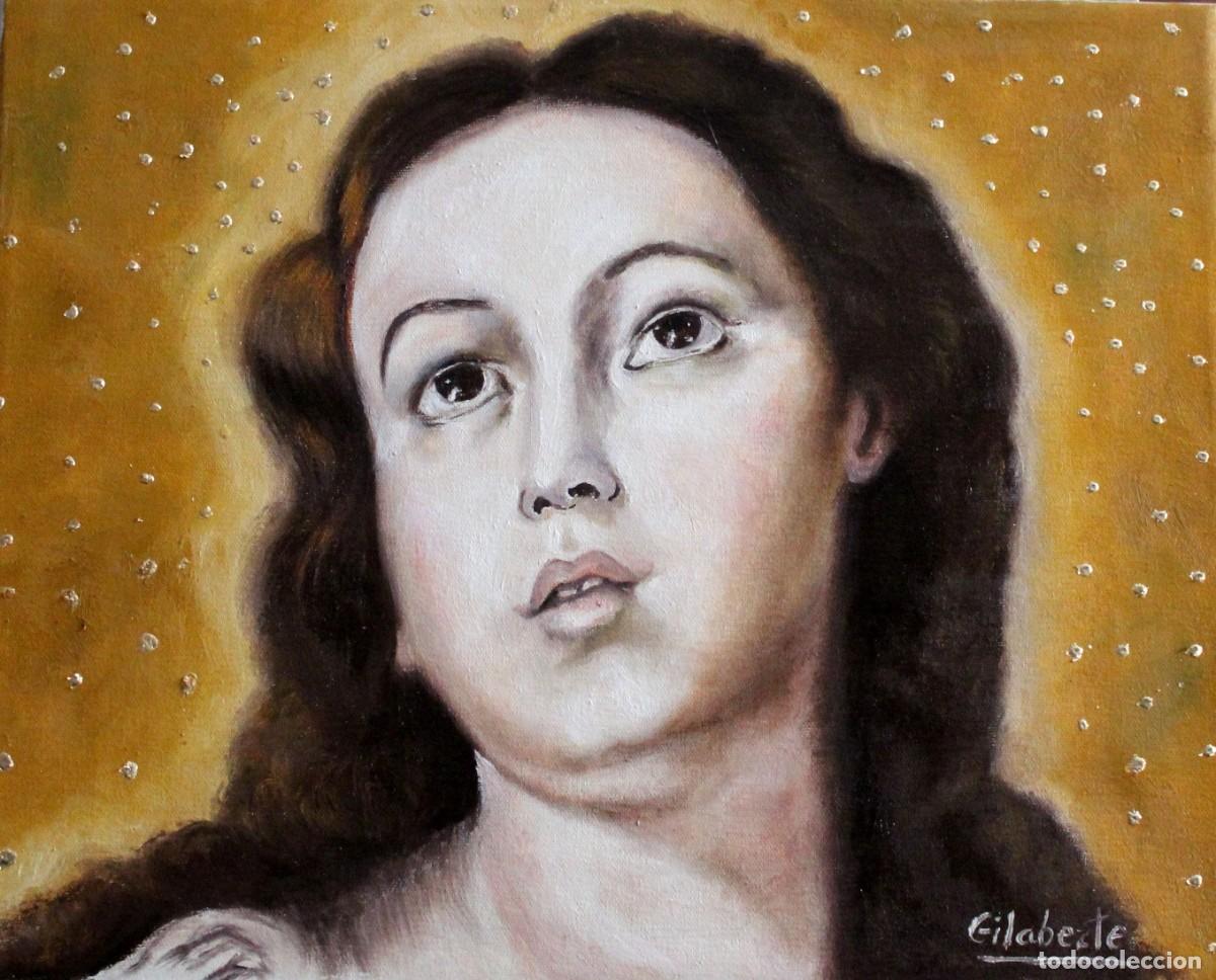 Arte: Inmaculada obra de Mercedes Gilaberte