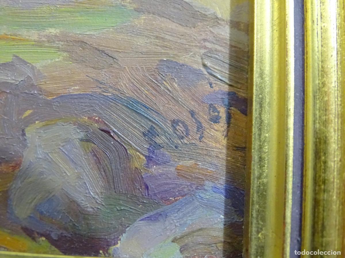 Arte: &Oacute;LEO SOBRE TABLEX CAMEN OSES. GANSOS. - Foto 11