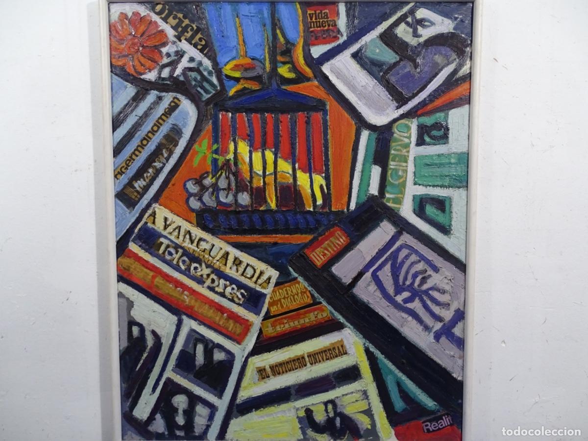 Arte: &Oacute;LEO Y COLLAGE AN&Oacute;NIMO. CRITICA PERIODISTICA.