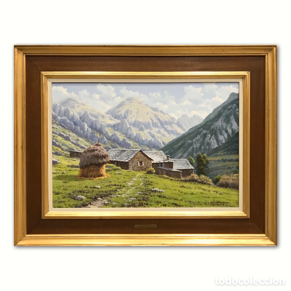 Arte: &rdquo;Torraneules (Queralbs)&rdquo; Miquel Tort Masgrau (1920-2007), Segunda Mitad del S.XX, 74x57cm