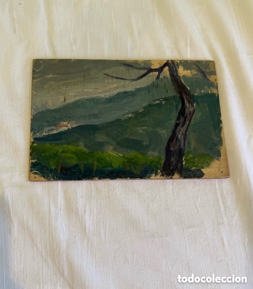 Art: ARTURO MARTINEZ CABEZAS (VALENCIA 1899 - BARCELONA ? ) OLEO SOBRE TABLEX.