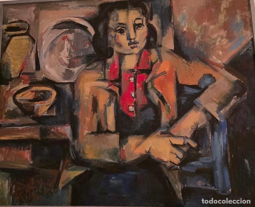 Arte: Ram&oacute;n Rogent 1957. &Oacute;leo sobre tela de 66cm x 81 cm.