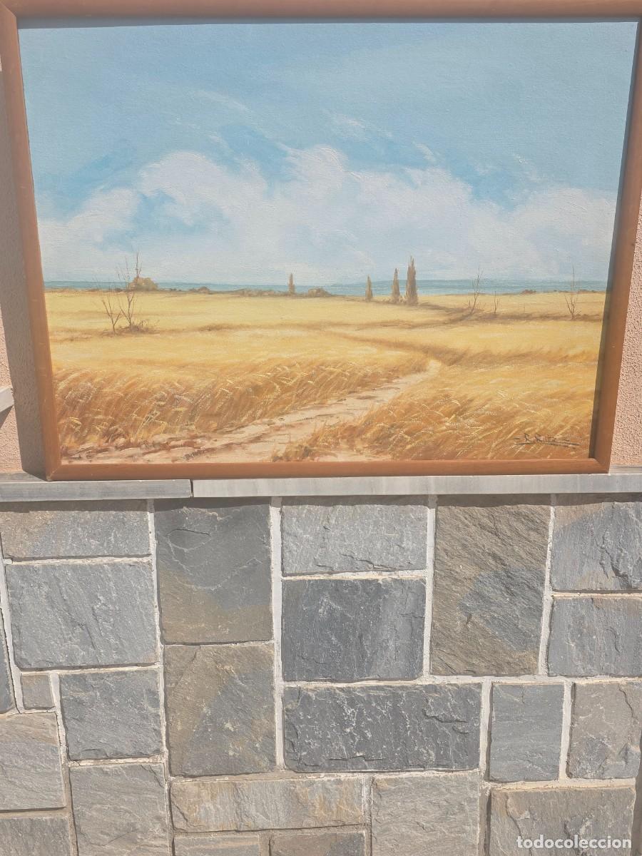 Arte: &Oacute;leo sobre lienzo firmado R.ruiz