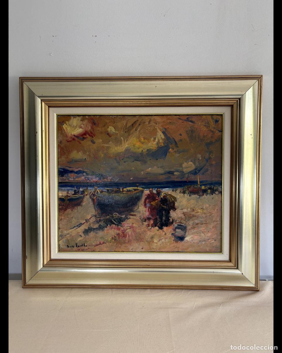 Arte: &Oacute;leo PERE SERRA ESCRIB&Agrave; - Paisaje de Monta&ntilde;a - Escuela Catalana