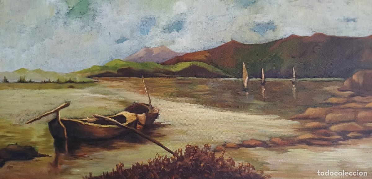 Arte: MARINA COSTA ESPA&Ntilde;OLA-PINTURA OLEO SOBRE TELA - FIRMADO POR ROSA PASCUAL